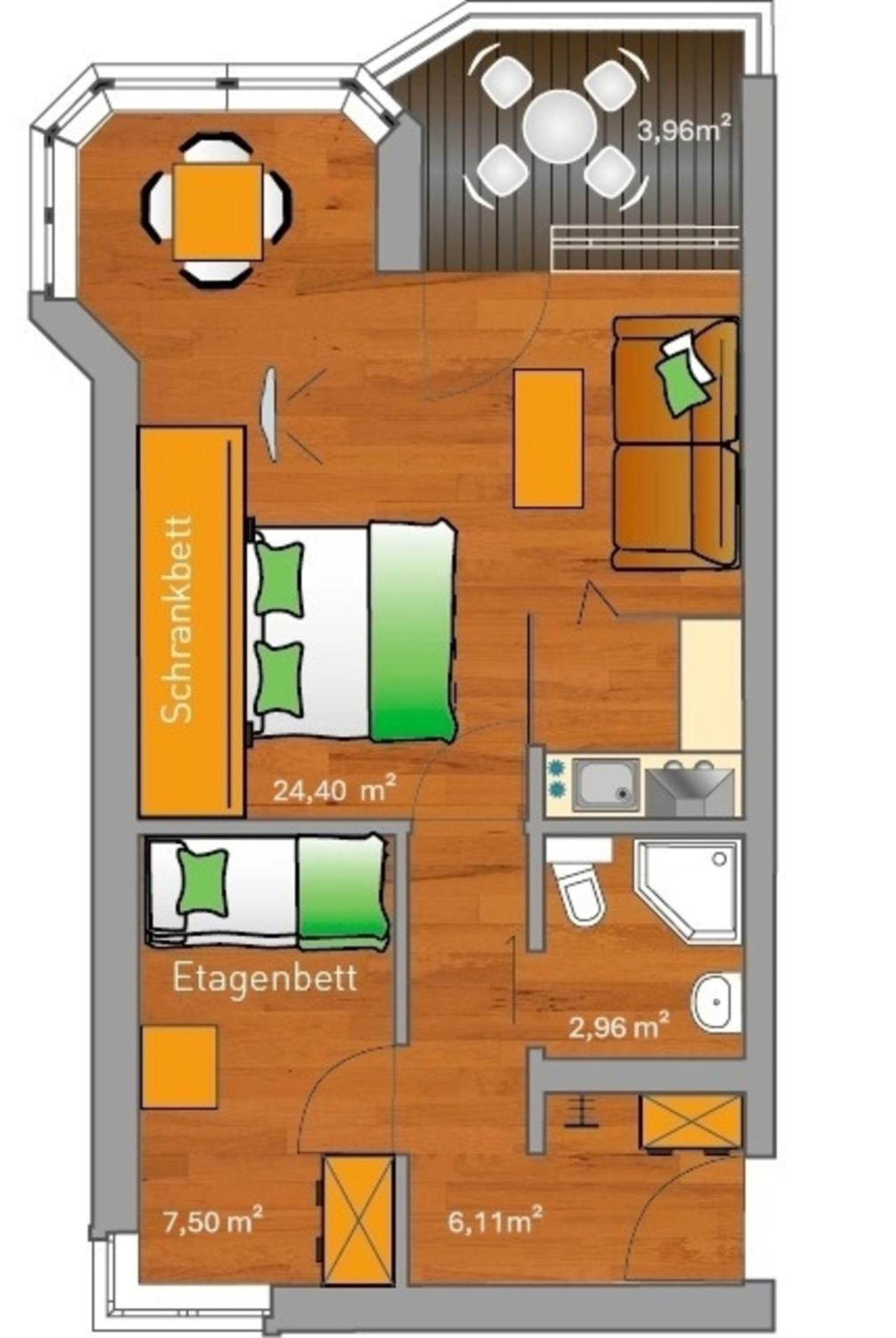 Ancora Marina Haus 1 Nr 03, Typ 1 Apartment Neustadt in Holstein Luaran gambar